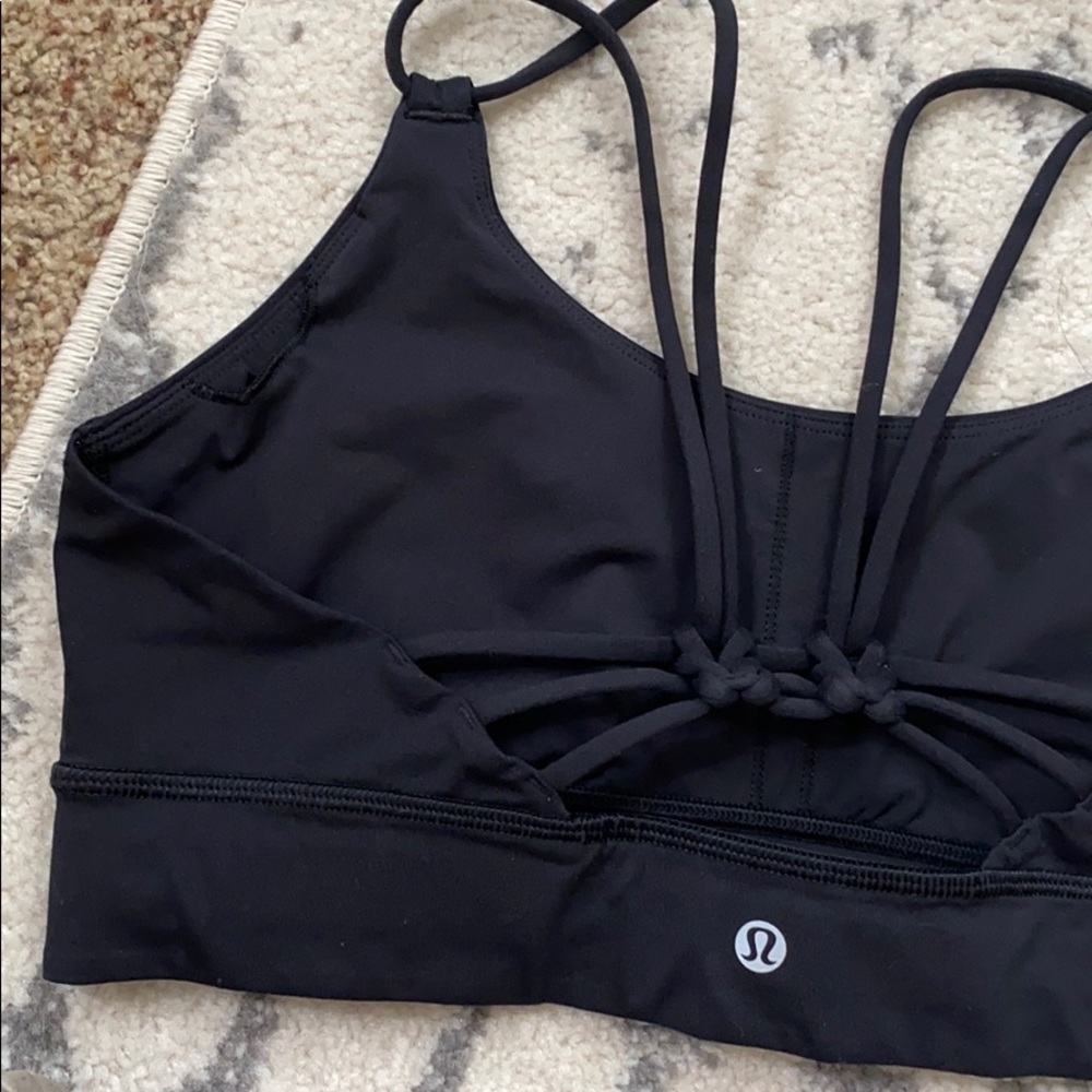 Black Lululemon Sports Bra